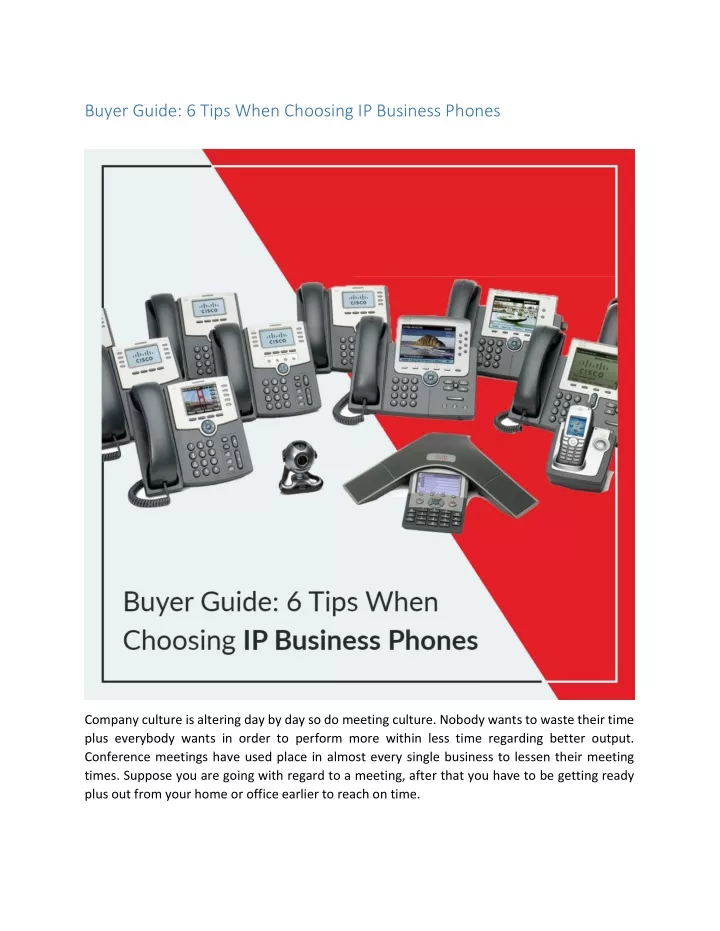 buyer guide 6 tips when choosing ip business