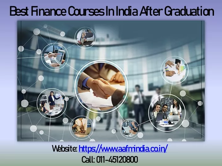 best finance courses in india after graduation