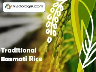 Basmati rice buyers trade directly with Basmati Rice from Manufacturers on TRADOLOGIE