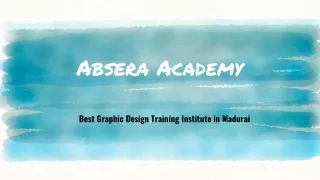 Graphic design Training Institute in Madurai