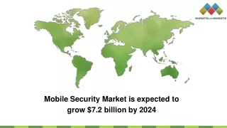Mobile Security Market report by MarketsandMarkets