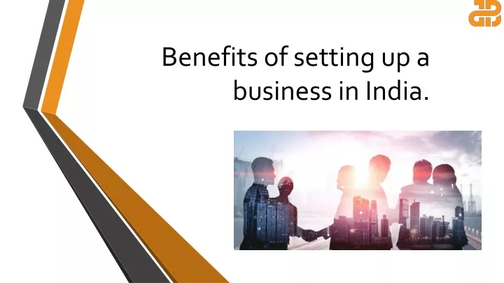 benefits of setting up a business in india