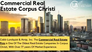 Top Commercial Real Estate Firm - Cobb, Lundquist & Atnip, Inc.