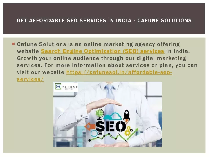 get affordable seo services in india