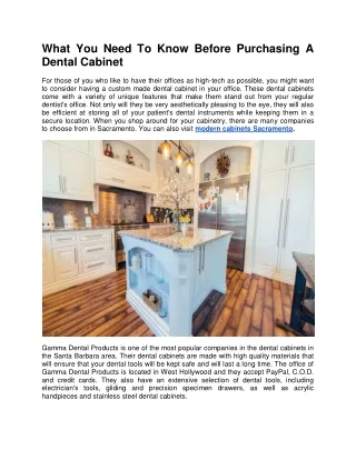 Gamma Cabinetry