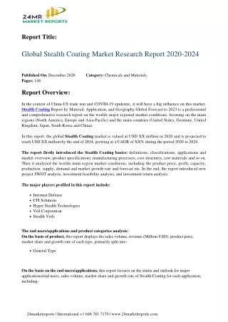 report title