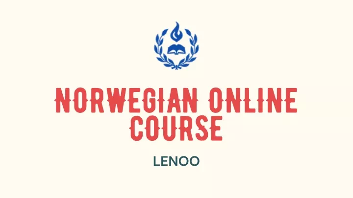 norwegian online course