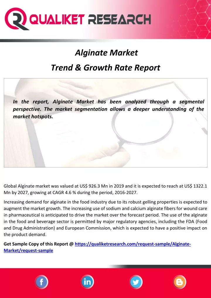 alginate market