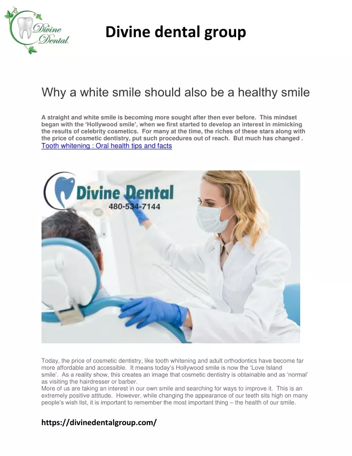 divine dental group