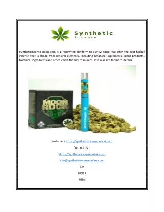 K2 Spice for Sale | Syntheticincenseonline.com