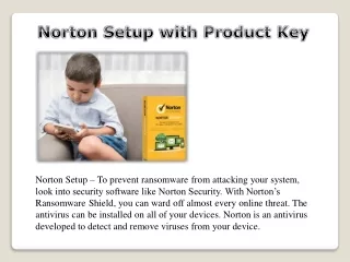 norton setup to prevent ransomware from attacking