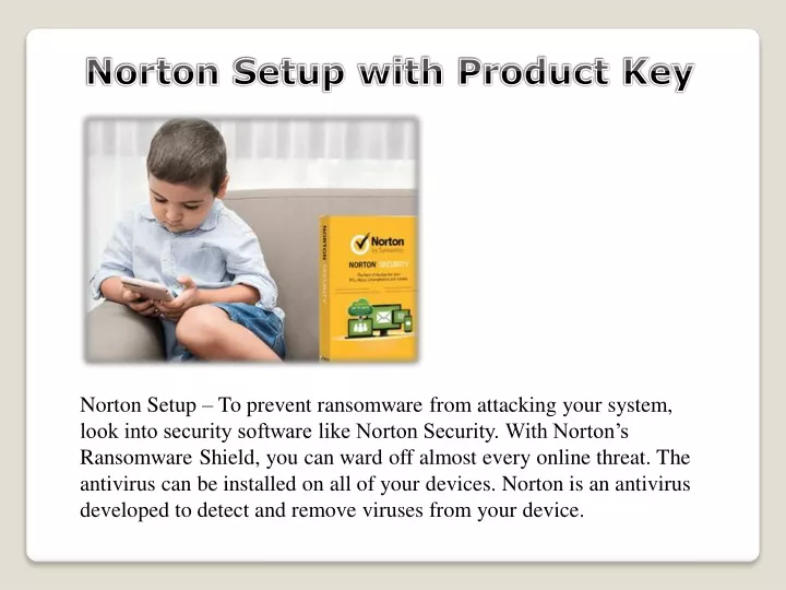 norton setup to prevent ransomware from attacking