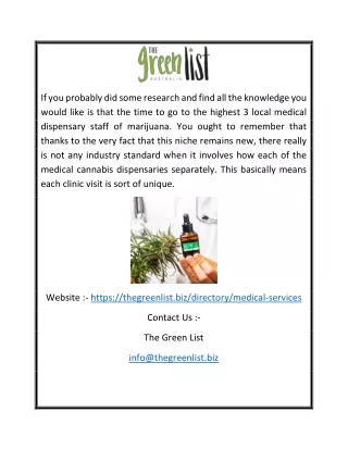 Cheap Medicinal Cannabis Products | The Green List