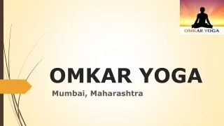 Omkar Yoga Therapy Training Online | Yoga Therapy Online Course