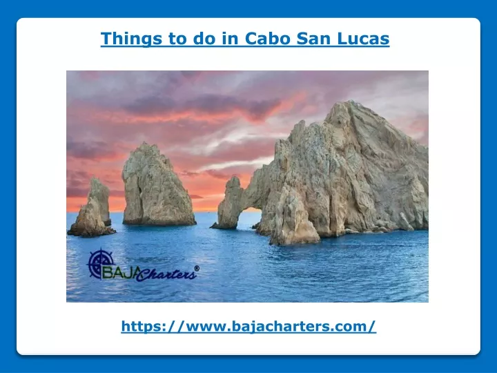 things to do in cabo san lucas