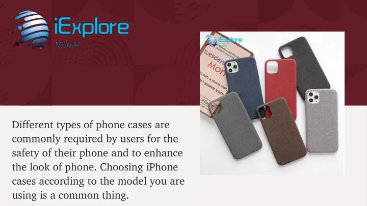 different types of phone cases are commonly