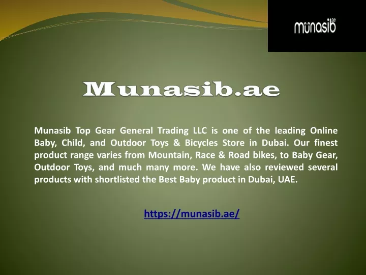 munasib top gear general trading