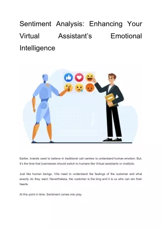 sentiment analysis enhancing your