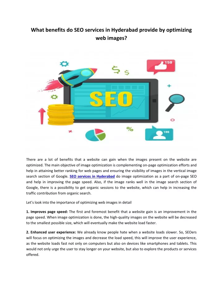 what benefits do seo services in hyderabad