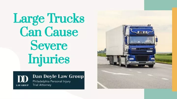 large trucks large trucks can cause can cause