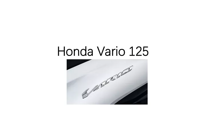 honda vario 125