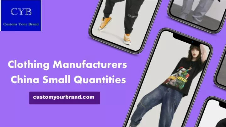 clothing manufacturers china small quantities
