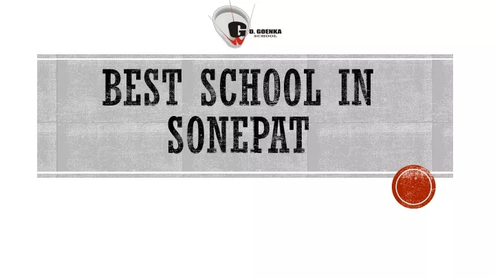 best school in sonepat