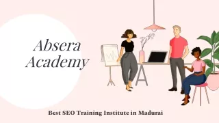 SEO Training Institute in Madurai
