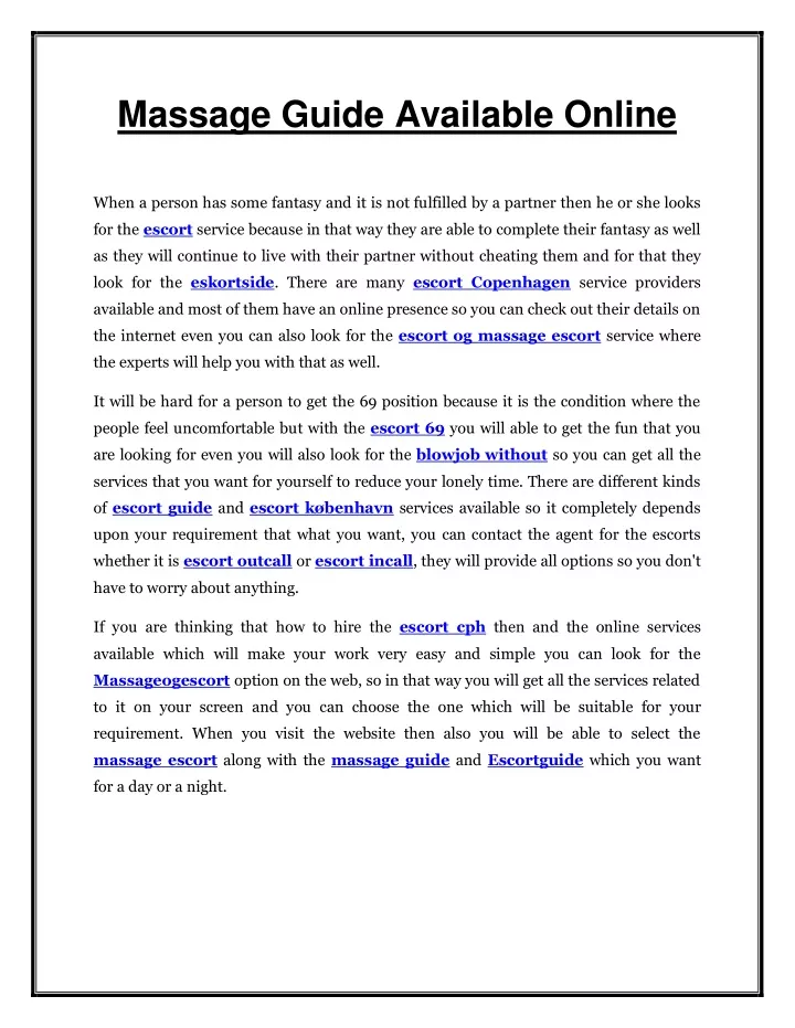 massage guide available online