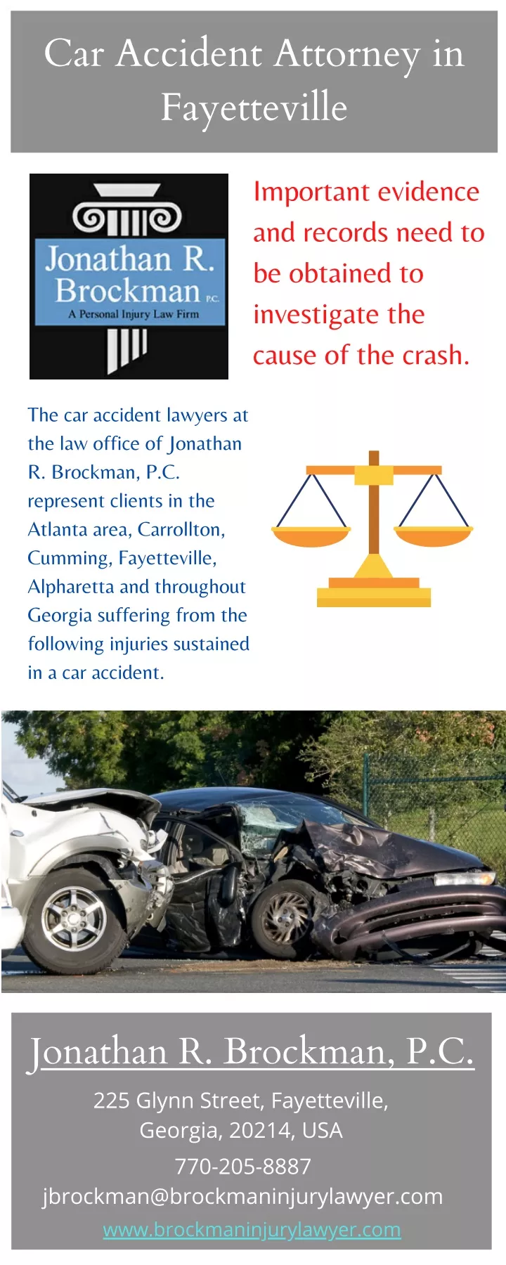 car accident attorney in fayetteville