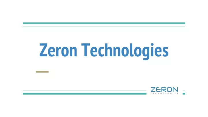 zeron technologies