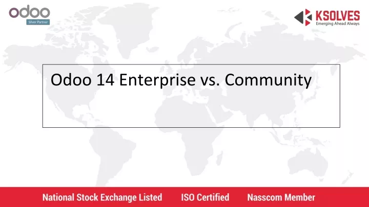odoo 14 enterprise vs community