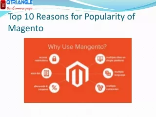 Top 10 Reasons for Popularity of Magento