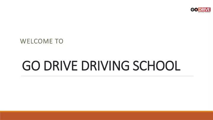 go drive driving school