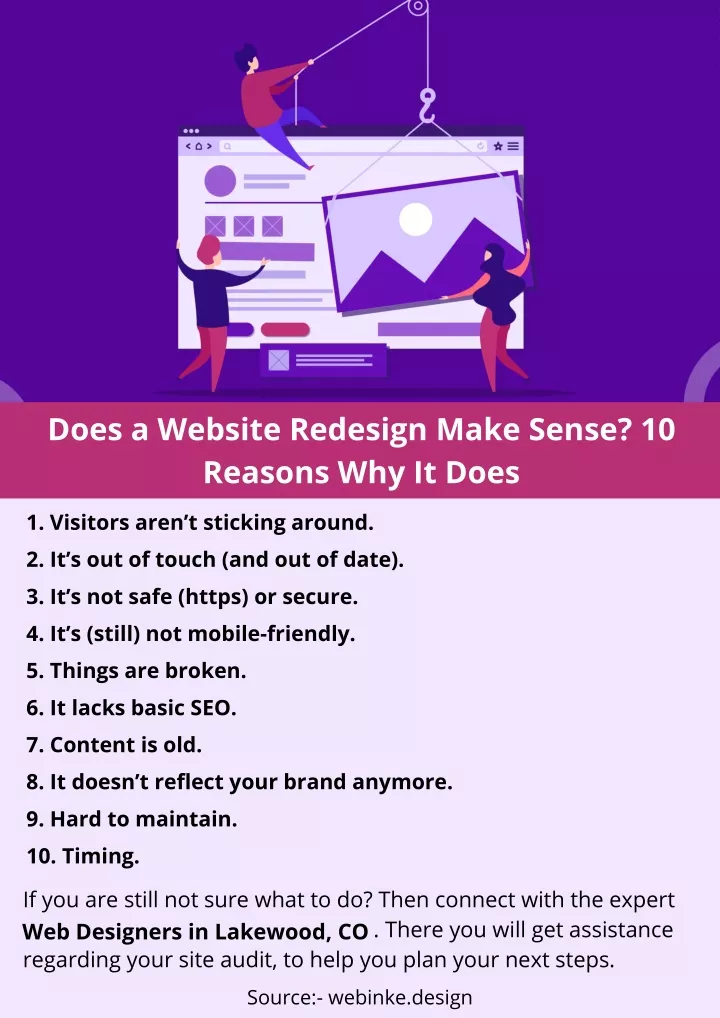 does a website redesign make sense 10 reasons