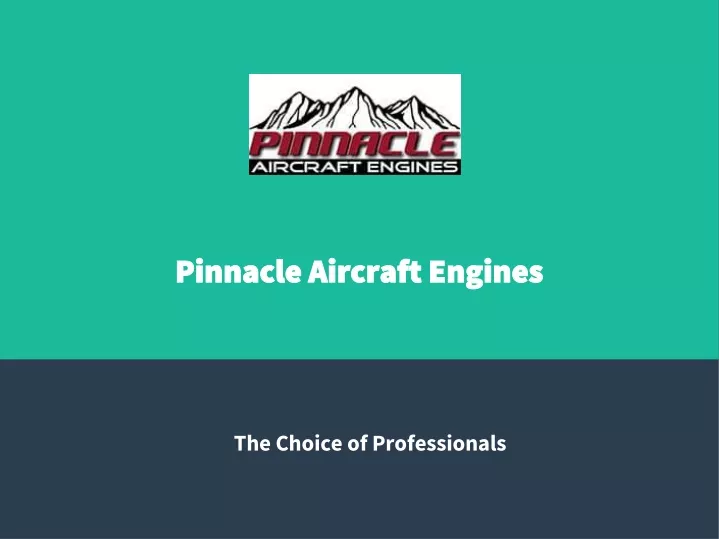 pinnacle aircraft engines
