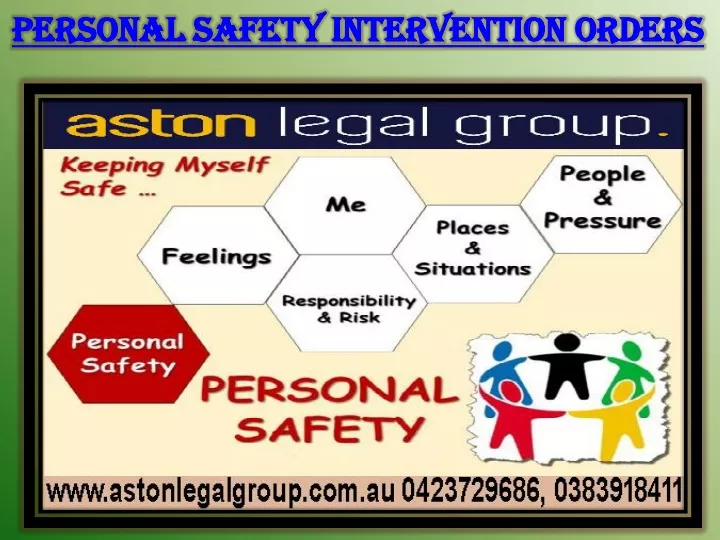personal safety intervention orders