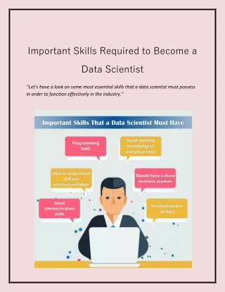 important skills required to become a