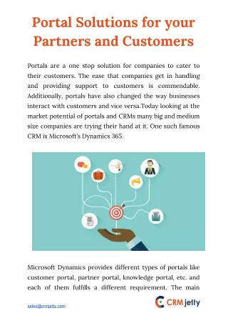 portal solutions for your partners and customers