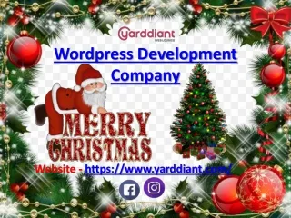 Best Wordpress Development Services : Yarddiant