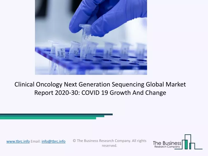 clinical oncology next generation sequencing