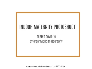 Indoor Maternity Photoshoot