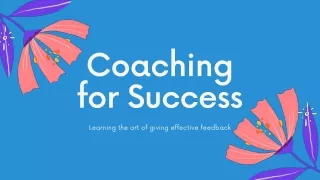 coaching for success