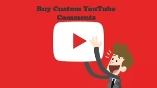 buy custom youtube comments
