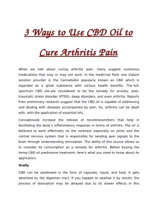 Reclaim Joint Pain CBD Products