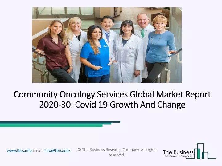 community oncology services global market report 2020 30 covid 19 growth and change