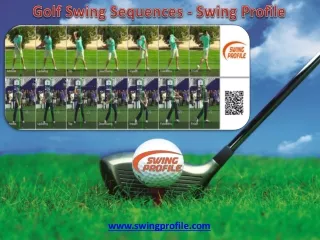 Golf Swing Sequences - Swing Profile