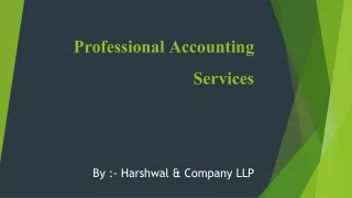 professional accounting services