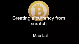 Creating a currency from scratch | Mao Lal