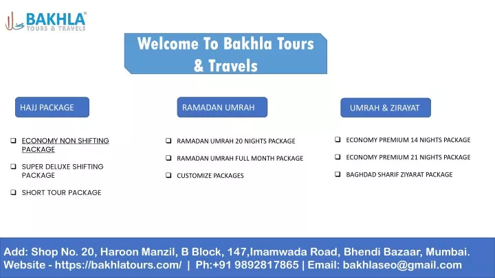 welcome to bakhla tours travels